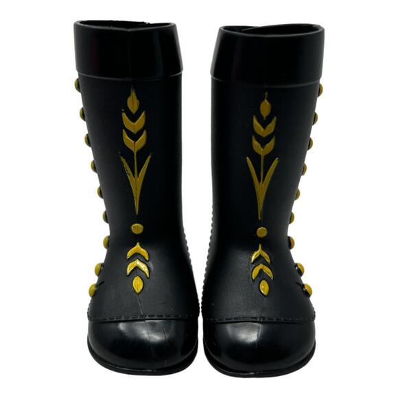 Disney Other - Disney Frozen 2 Anna Fashion Doll Shoes Black Boots Fits Jakks Walmart Exclusive